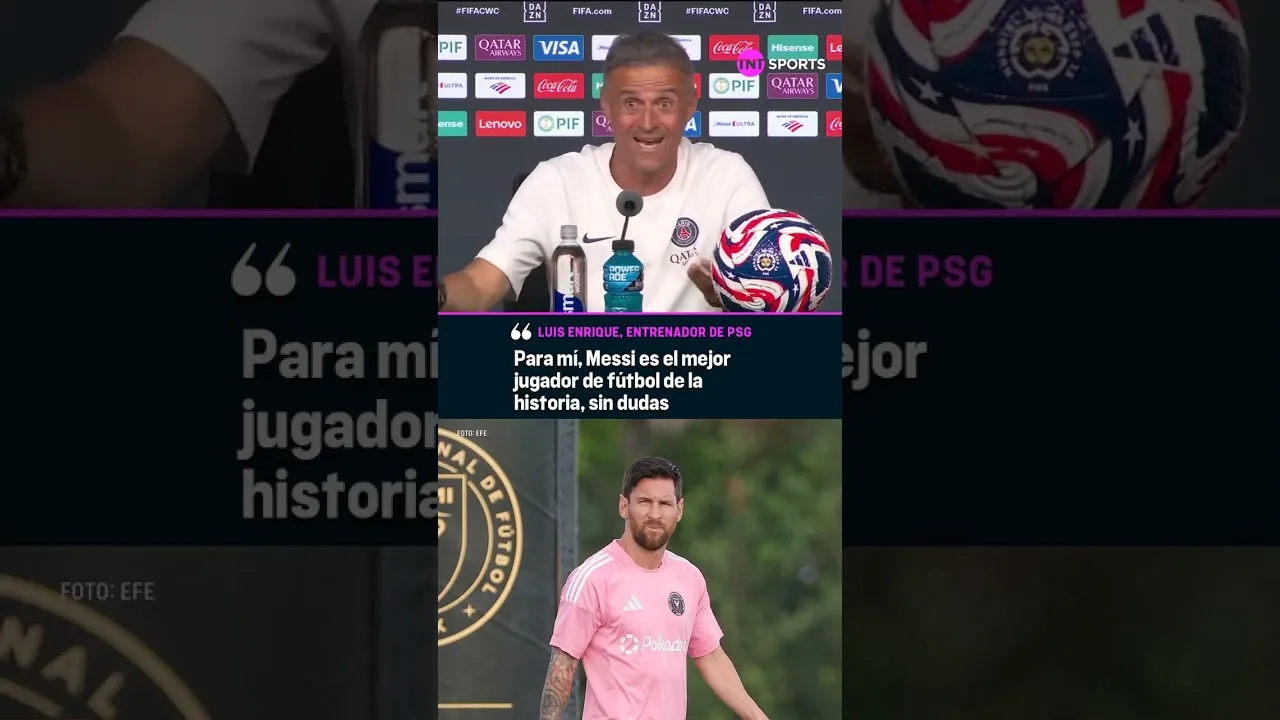 Luis Enrique a donné son avis sur Leo Messi: « Il est le meilleur joueur de l’histoire »