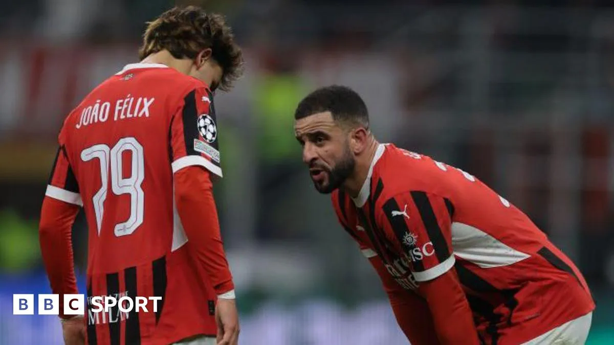 Le défenseur de l’AC Milan, Kyle Walker, explique «personne ici n’est des commentaires de Lionel Messi»