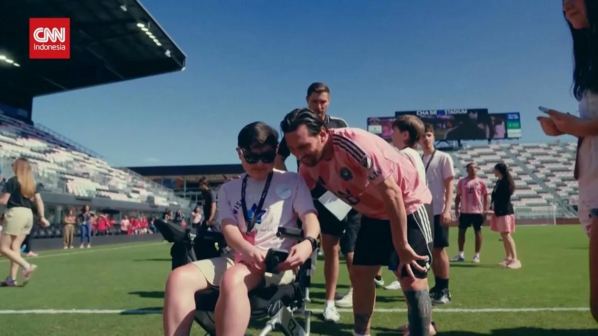 Lorsque Lionel Messi a saisi les demandes d’enfants lors de l’événement caritatif