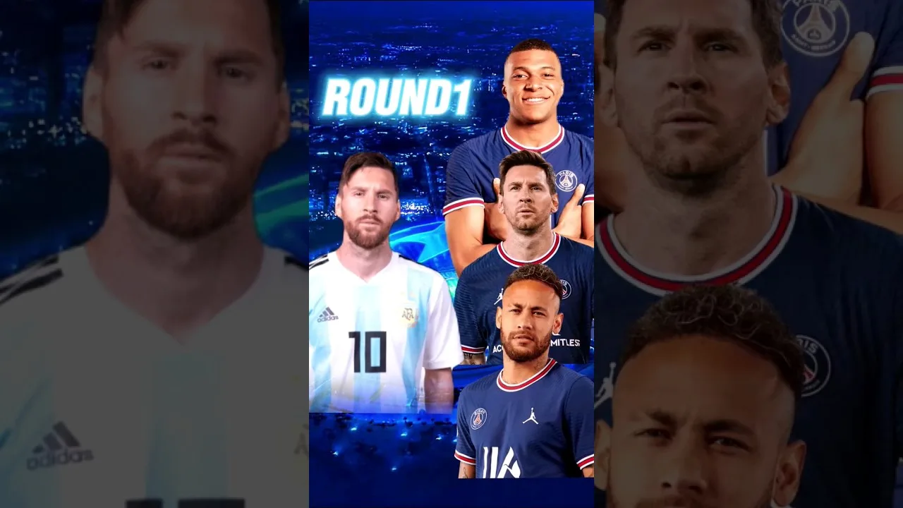Lionel Messi vs Attackers 🐐🌟(Psg, M. United, M. City)