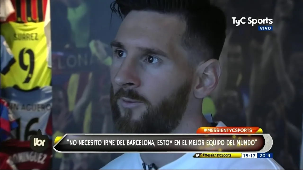 Lionel Messi en Libero PARTE 2/3 – TyC Sports Seleccion
