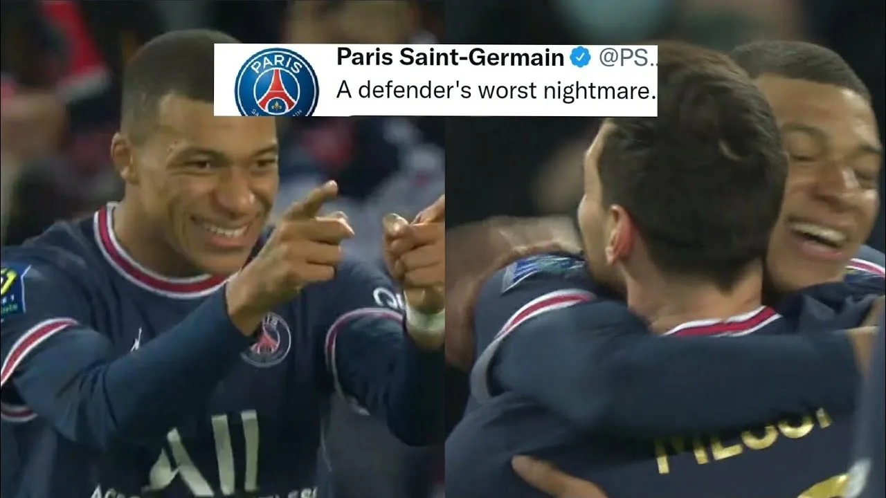 FOOTBALL WORLD REACTS TO KYLIAN MBAPPE & LIONEL MESSI