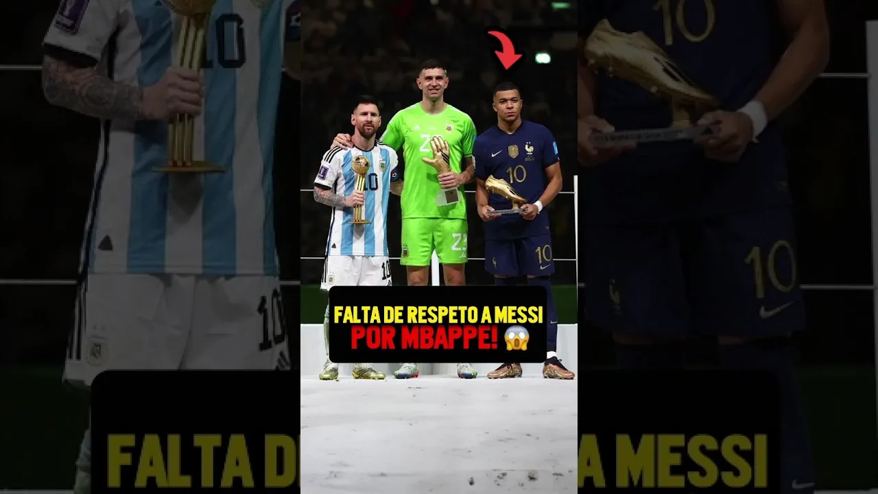 Le manque de respect que Messi était avec mbappé = 😭☠️ #EmilianoMartinez #MBApppe #messi # WorldCup2022