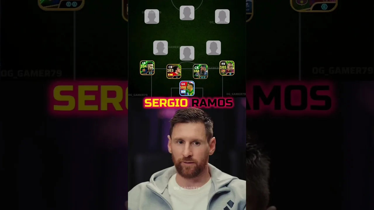 Lionel Messi a choisi son rêve ultime XI 😱🔥 # efootball2024 # efootball2023