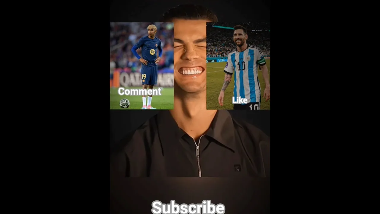 Cristiano Ronaldo is funny man moment Yamal lamal Leo Messi mbappe