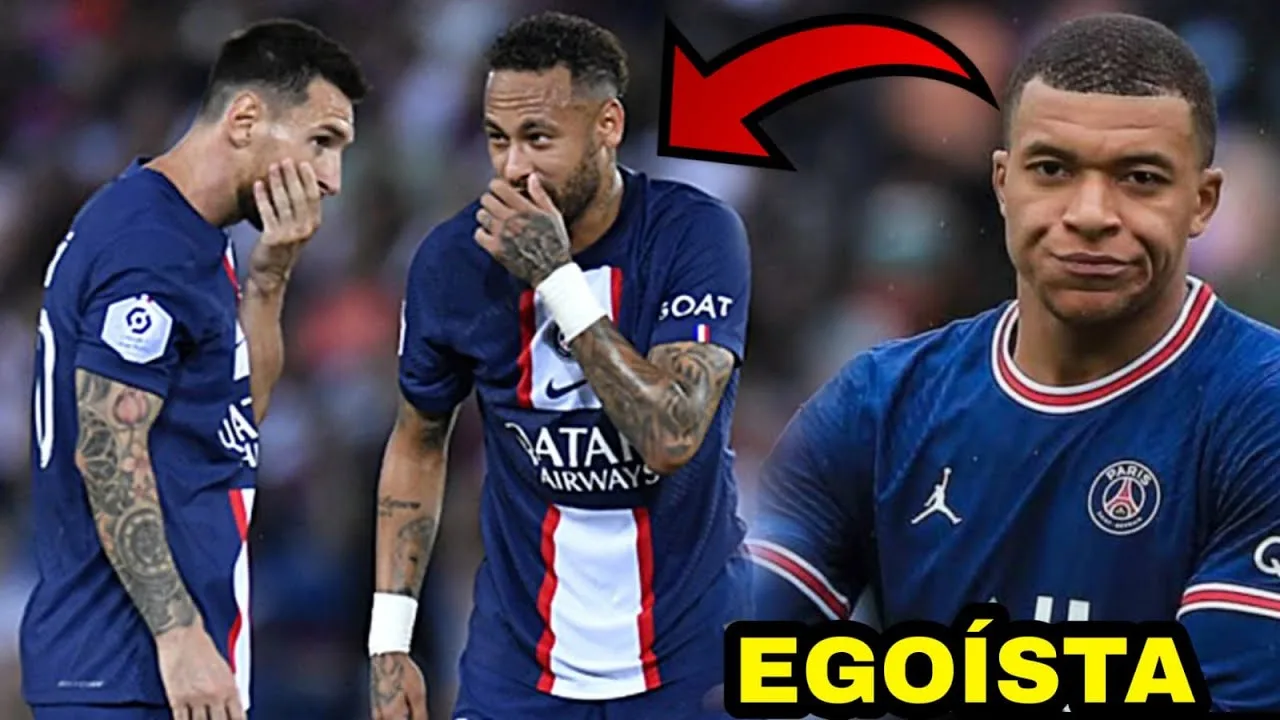 MBAPPÉ CREE QUE ESTA POR ENCIMA DE LEO MESSI Y NEYMAR |