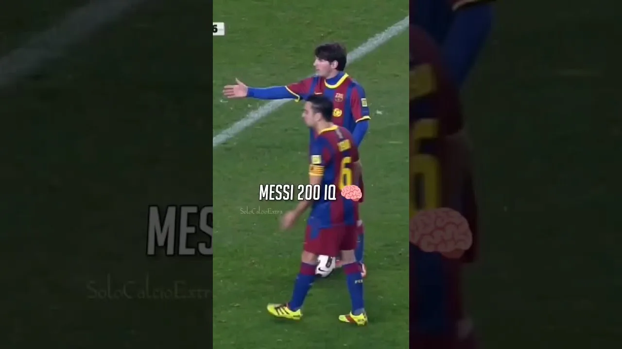 IS LEO MESSI A REAL GENIUS? 😨👏