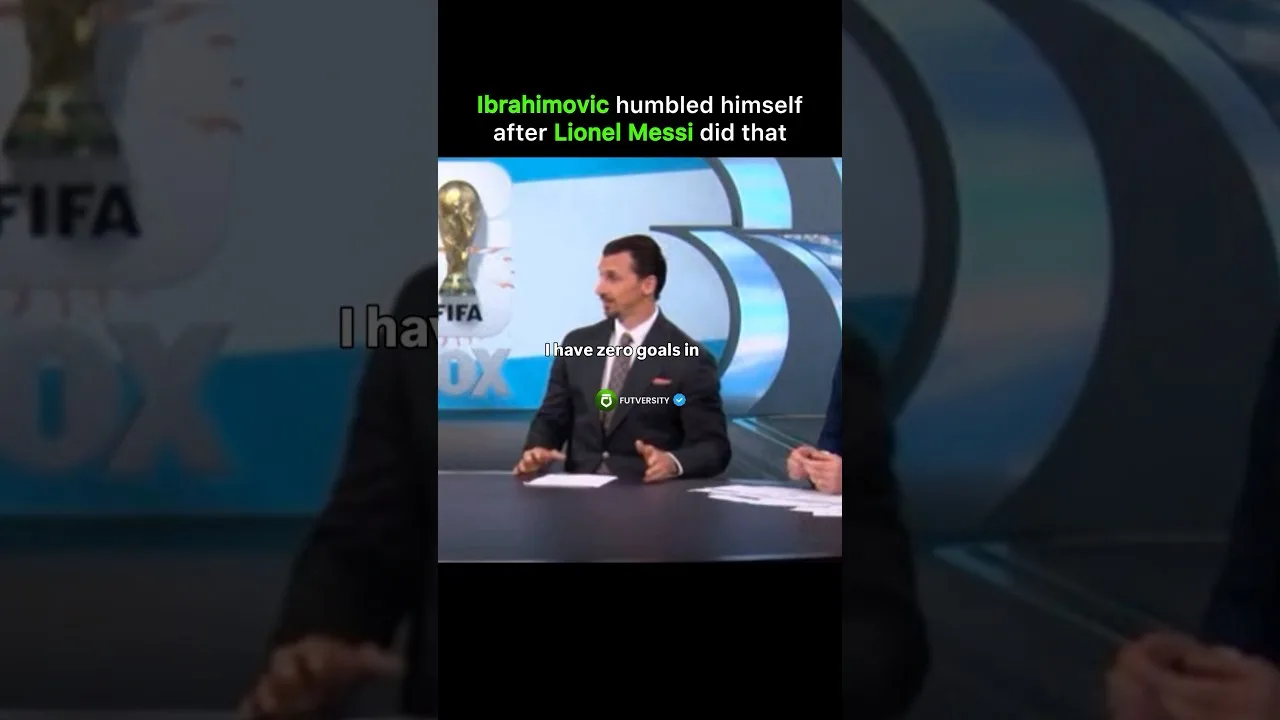 Zlatan Ibrahimovic For The First Time Humbled Himself After Lionel Messi Broke The Record 💀‼️