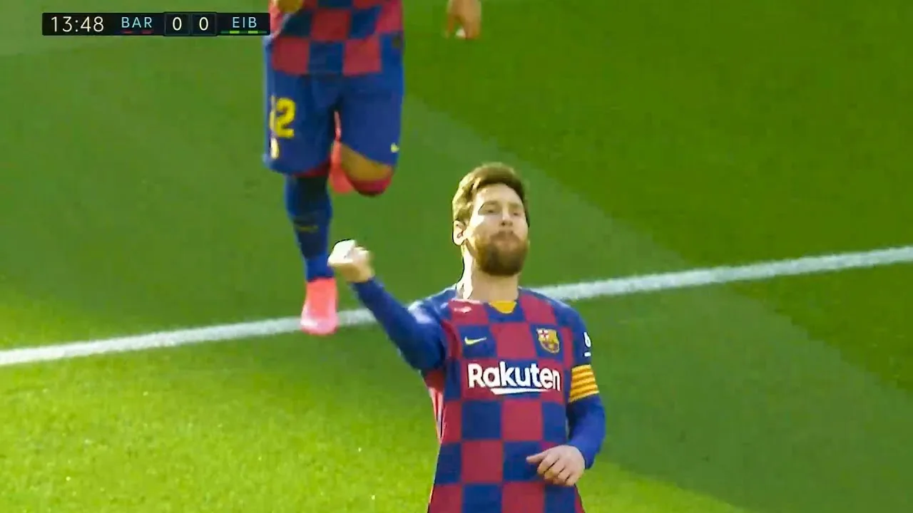 Lionel Messi vs Eibar 2020 | HD 1080i