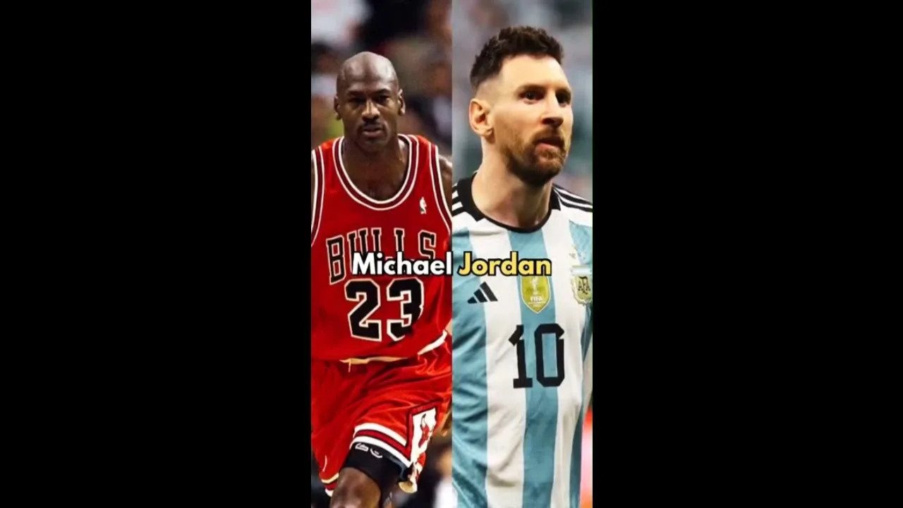 Football News: Leo Messi vs. Michael Jordan. What happened