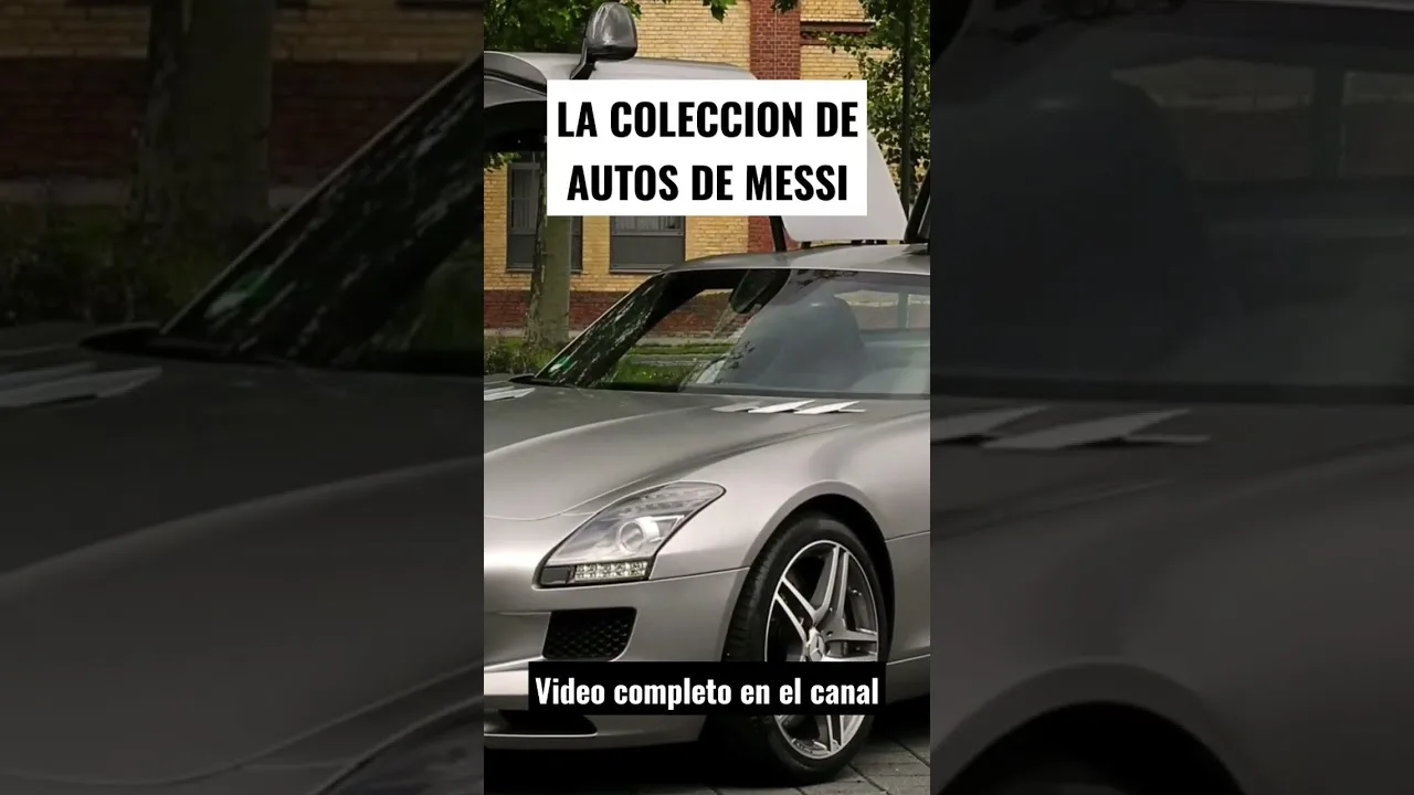 La lujosa colección de autos de Leo Messi. Vídeo completo en