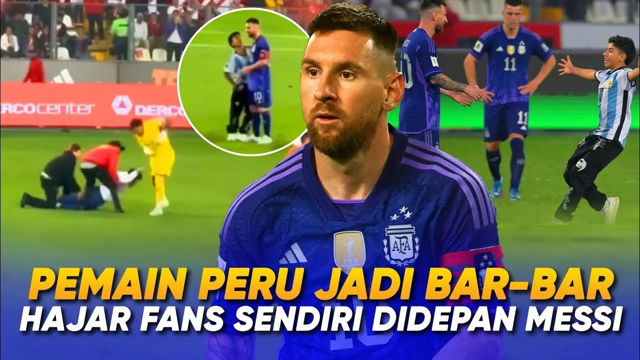 « Messi Sampai Ketakutan » Kemarahan Pemain Peru, Saat Lionel