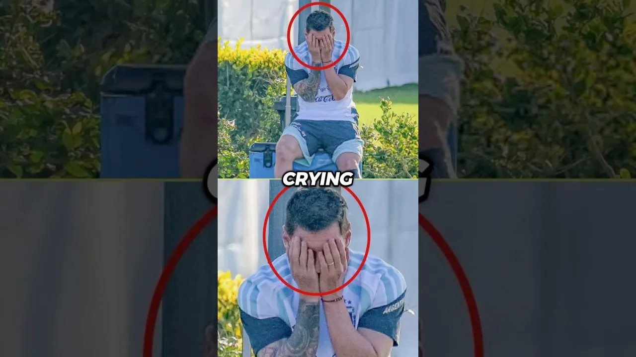 Why Messi started crying in the middle of Argentina’s training? 😳😢