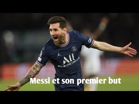 PSG vs Manchester City Messi a marqué son premier but