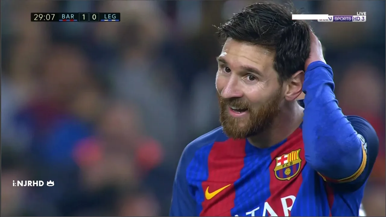 Lionel Messi vs  Leganés | La Liga | 19/2/17 | HD