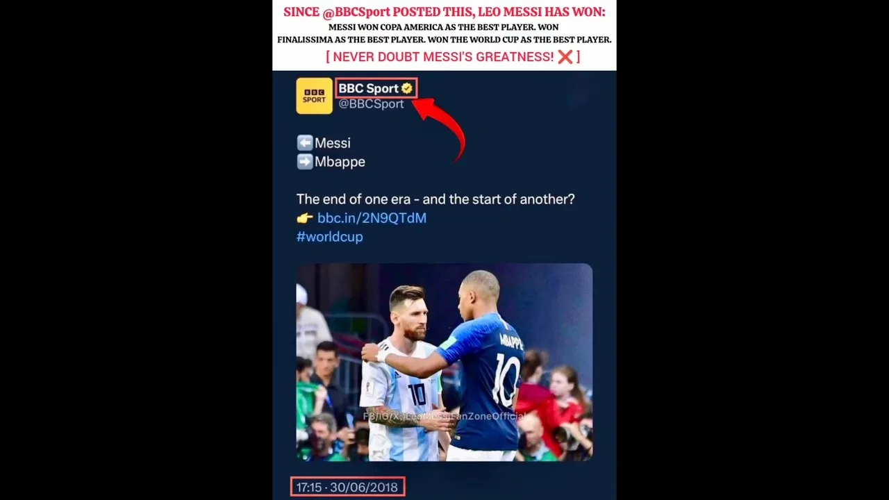 Je n’ai jamais douté de Messi🐐🥶 #football #messi #kylianmbappe #viral #shorts #leomessi #argentina #edit