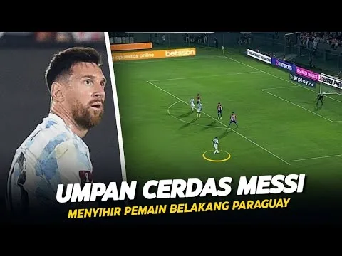 Semua Bek Paraguay Ketipu Lihatlah Kecerdasan Lionel Messi