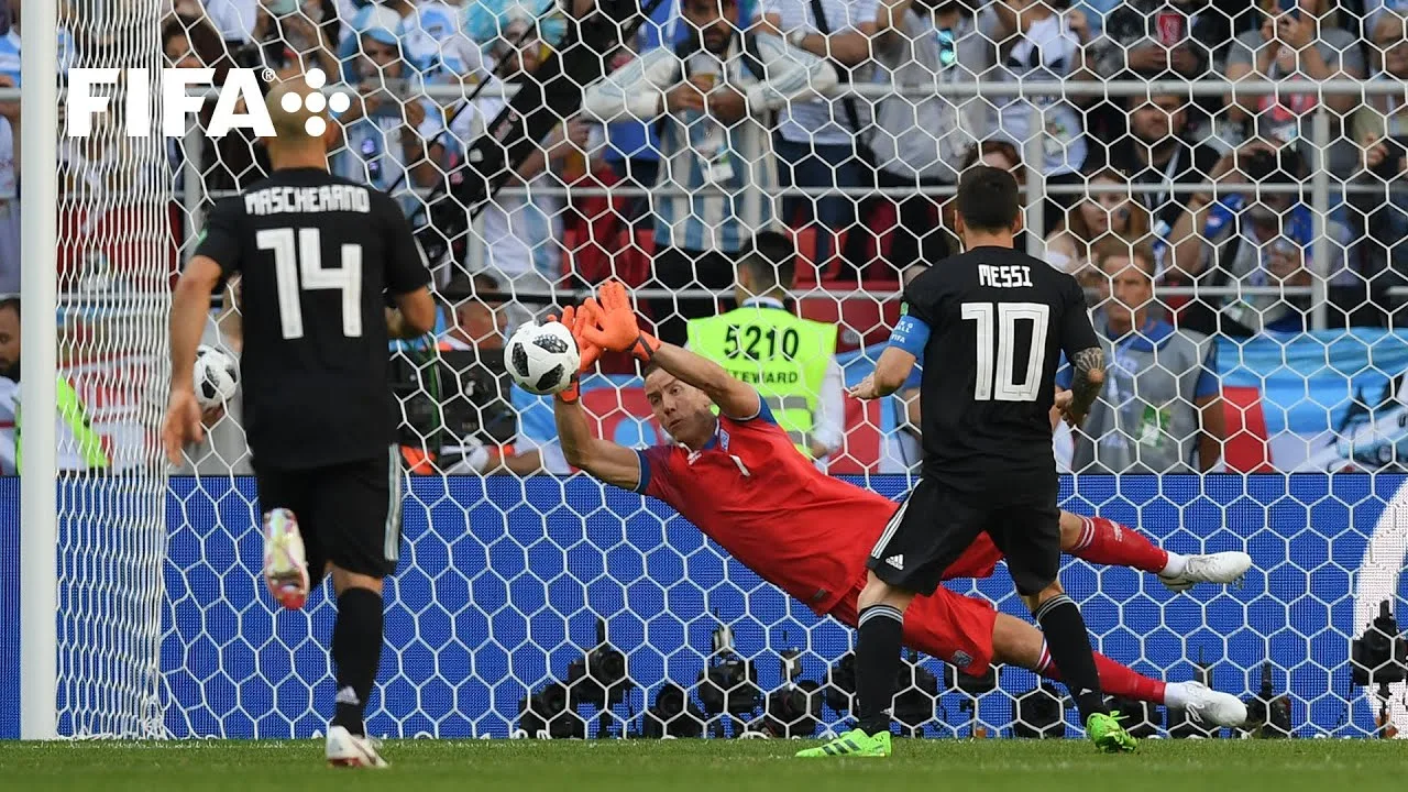 Saving A Penalty From Lionel Messi On Your World Cup Debut!