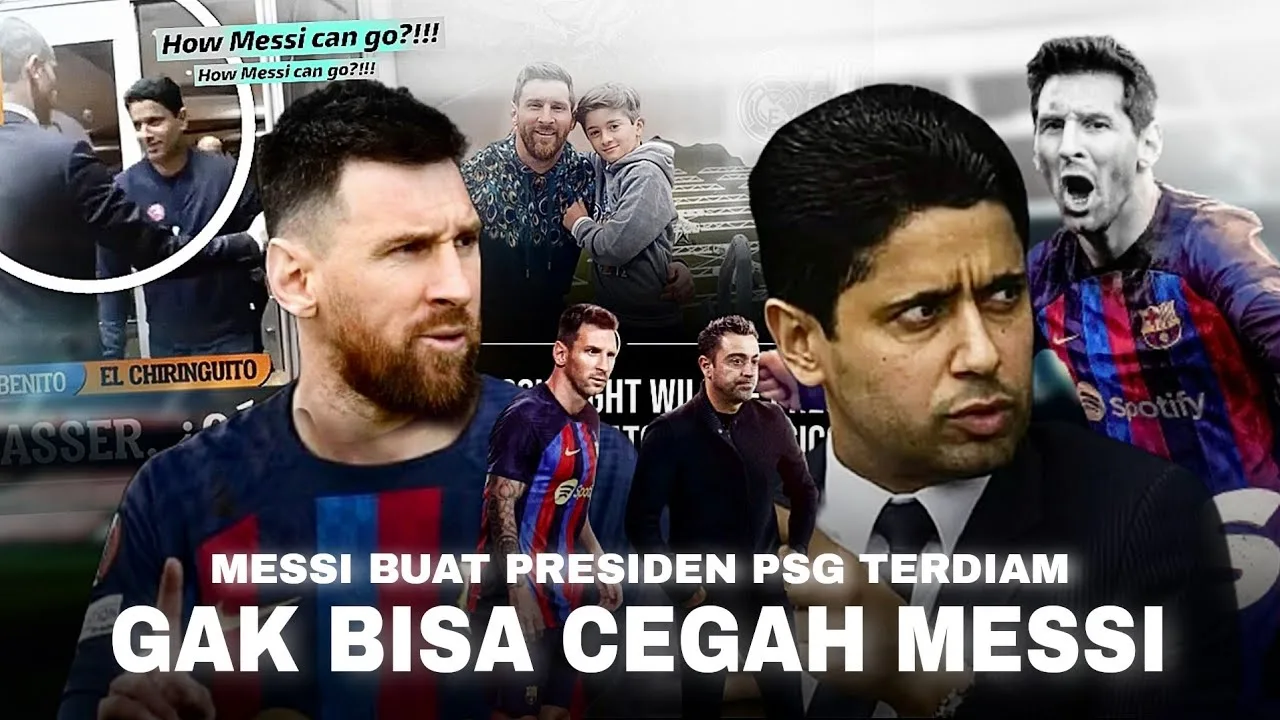 “Buat Khelaifi TERDIAM..!!” Lihatlah Cara Messi Menunjukan