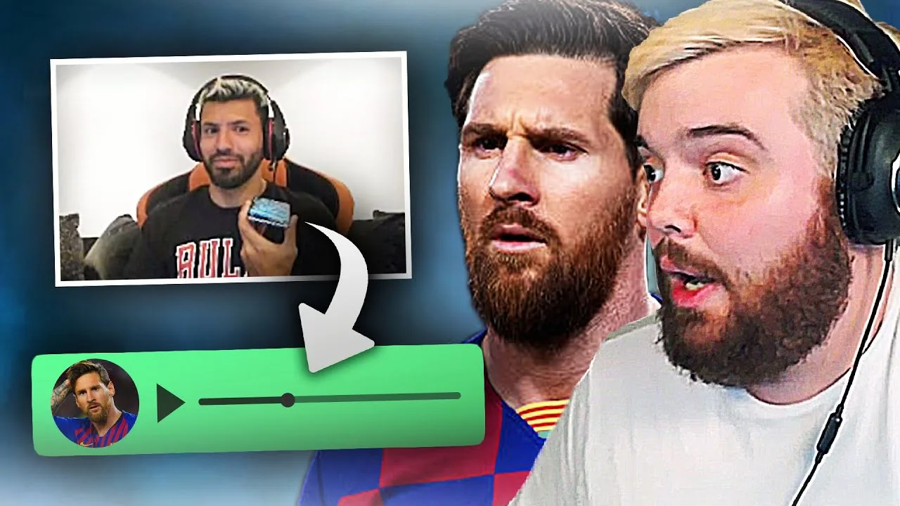 MESSI me PERDONA en DIRECTO con el KUN AGÜERO – FIN de la