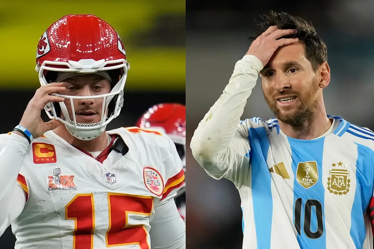 Patrick Mahomes est poussé à la limite par Lionel Messi dans une annonce d’entraînement hilarante