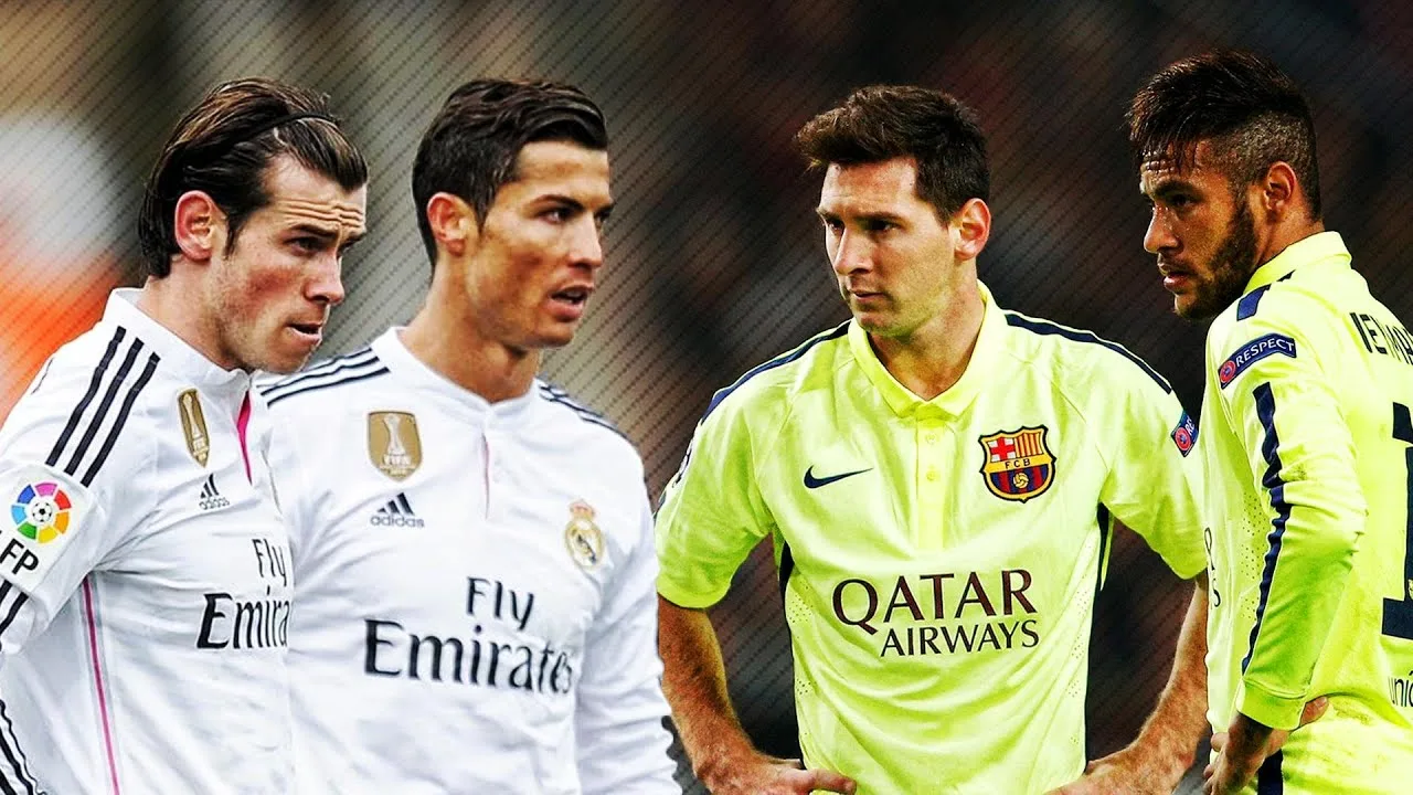 Lionel Messi & Neymar vs Ronaldo & Bale 2015 ●