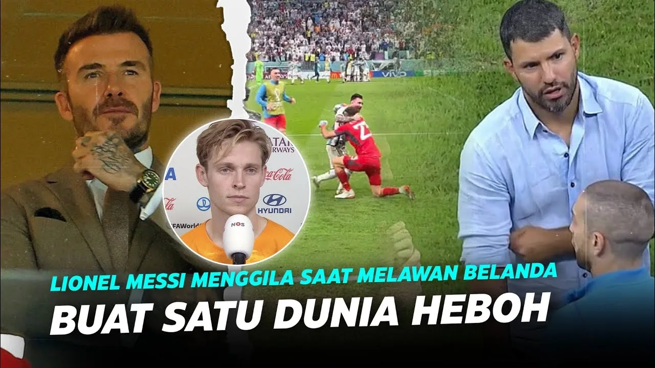 Aguero Sampai Turun Lapangan !!! Reaksi Dunia Melihat