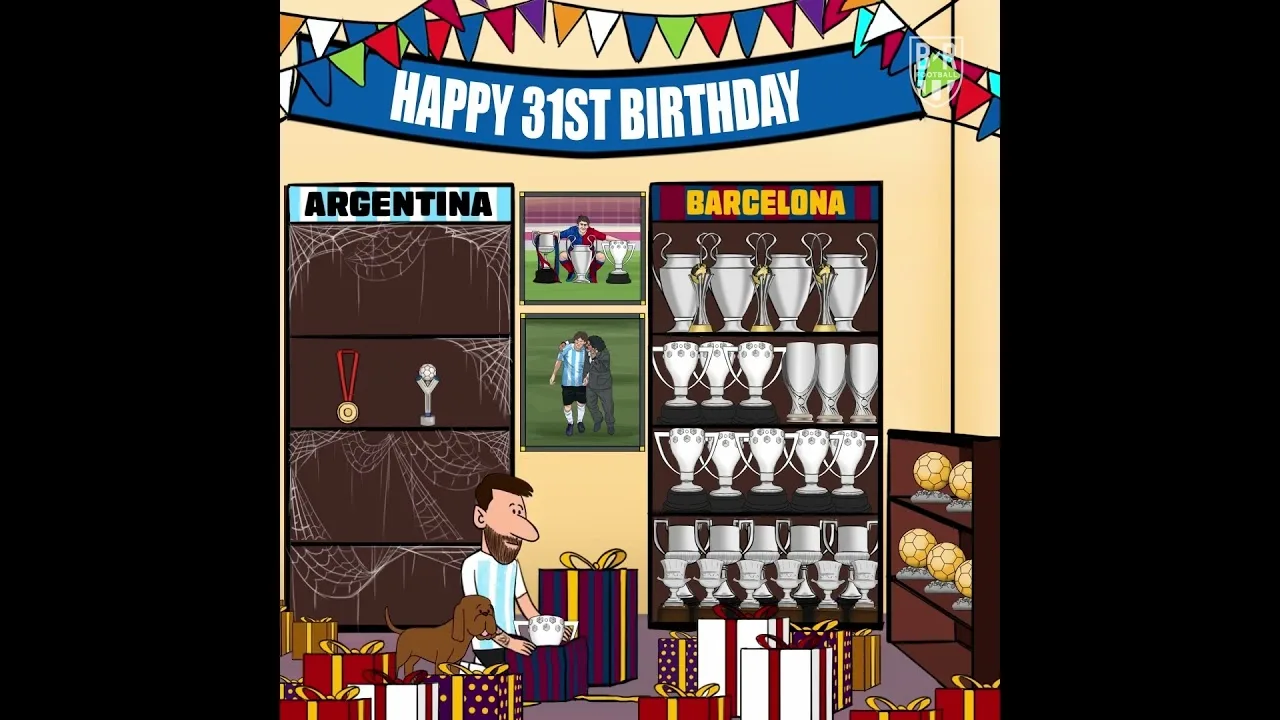 On Leo Messi’s 36th birthday, he finally has the present