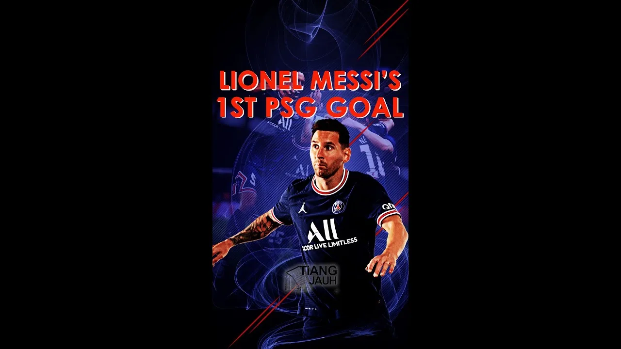 Lionel Messi PSG First Goal in Short Video