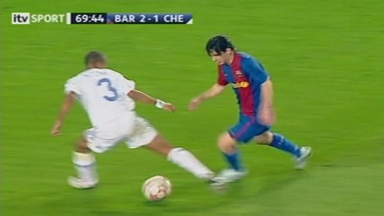 Lionel Messi vs Chelsea (UCL) (Home) 2006-07 English