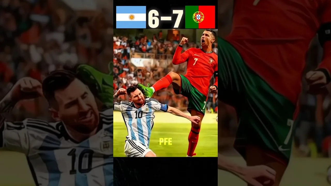 Cristiano Ronaldo contre Lionel Messi 🔥 | Dernière Coupe du Monde 2026 (Match Imaginaire) 🐐