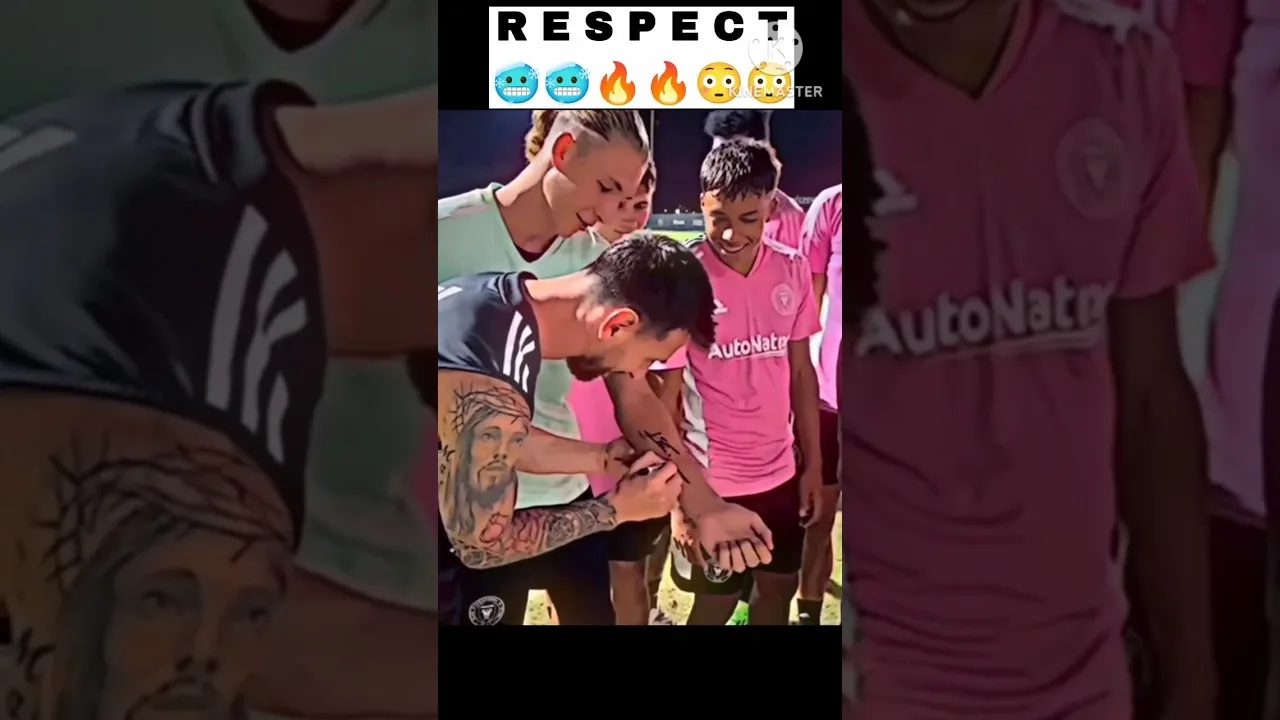 RESPECT LEO MESSi 😱 #shorts