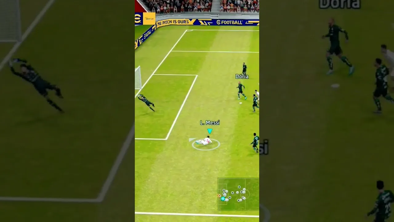 Leo Messi  || lionel messi skills || #shorts #pes #football
