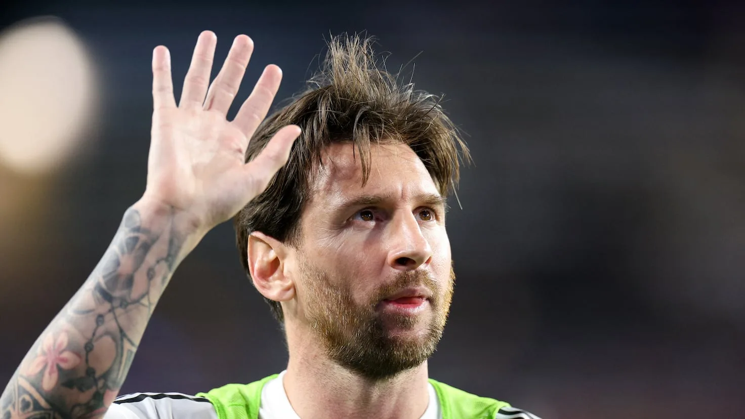 Lionel Messi en marge pour la finale dramatique de l’Inter Miami