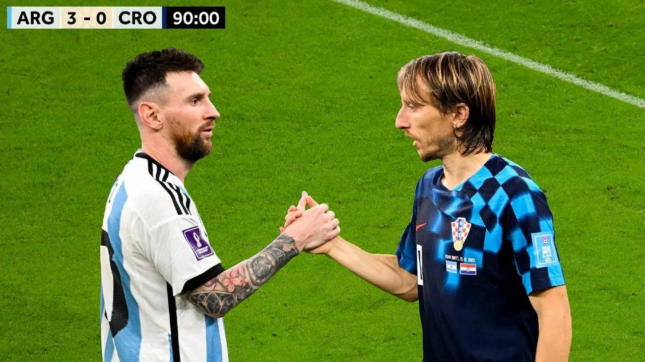 Luka Modrić will never forget Lionel Messi’s performance in