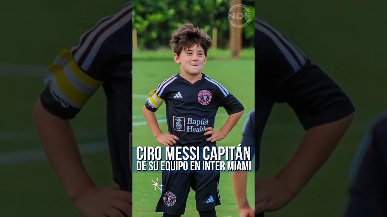 Le grand jeu de Ciro Messi, le fils de Leo et Anto 😍