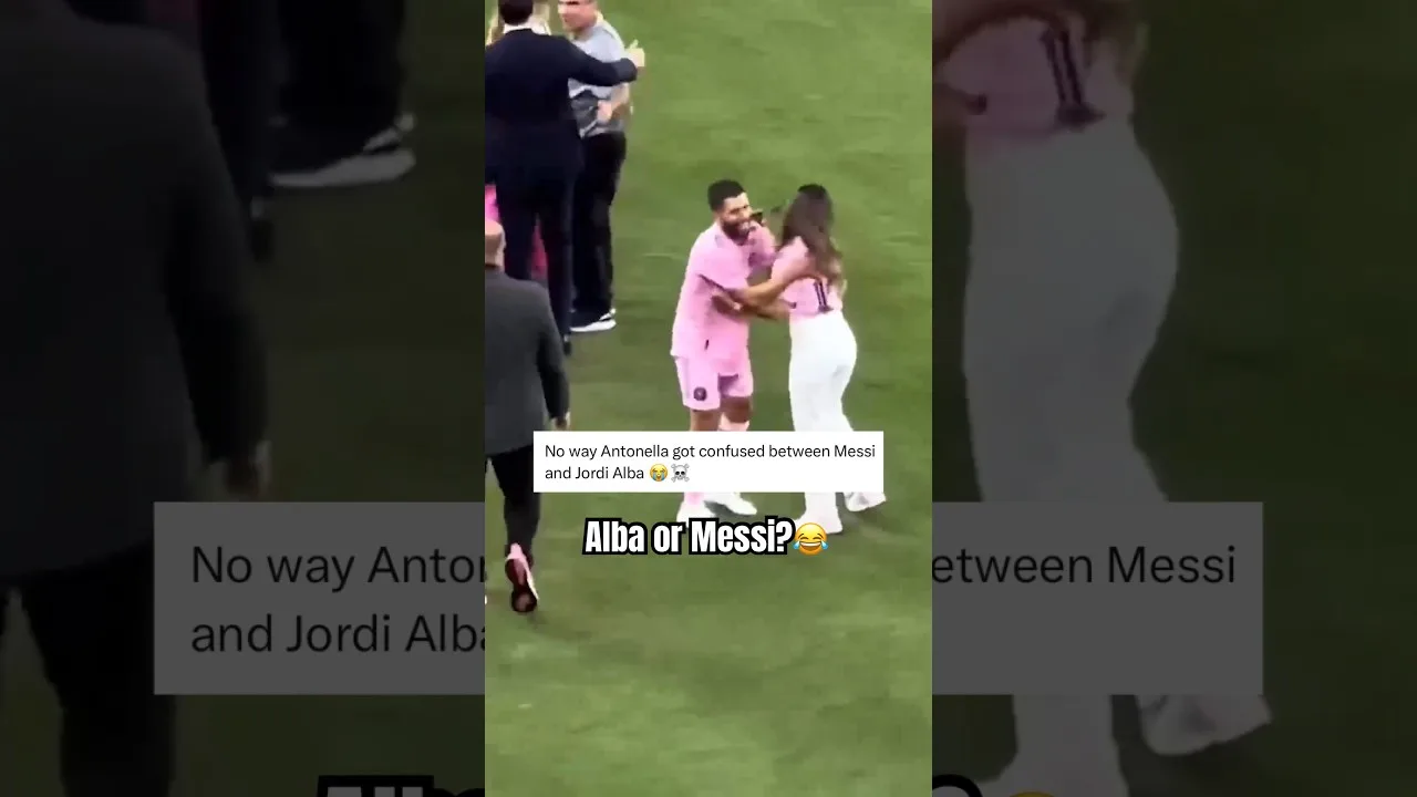 Messi’s wife thinking Alba was him😂💀#messi #funny #meme #jokes #trending #viral #shorts #football