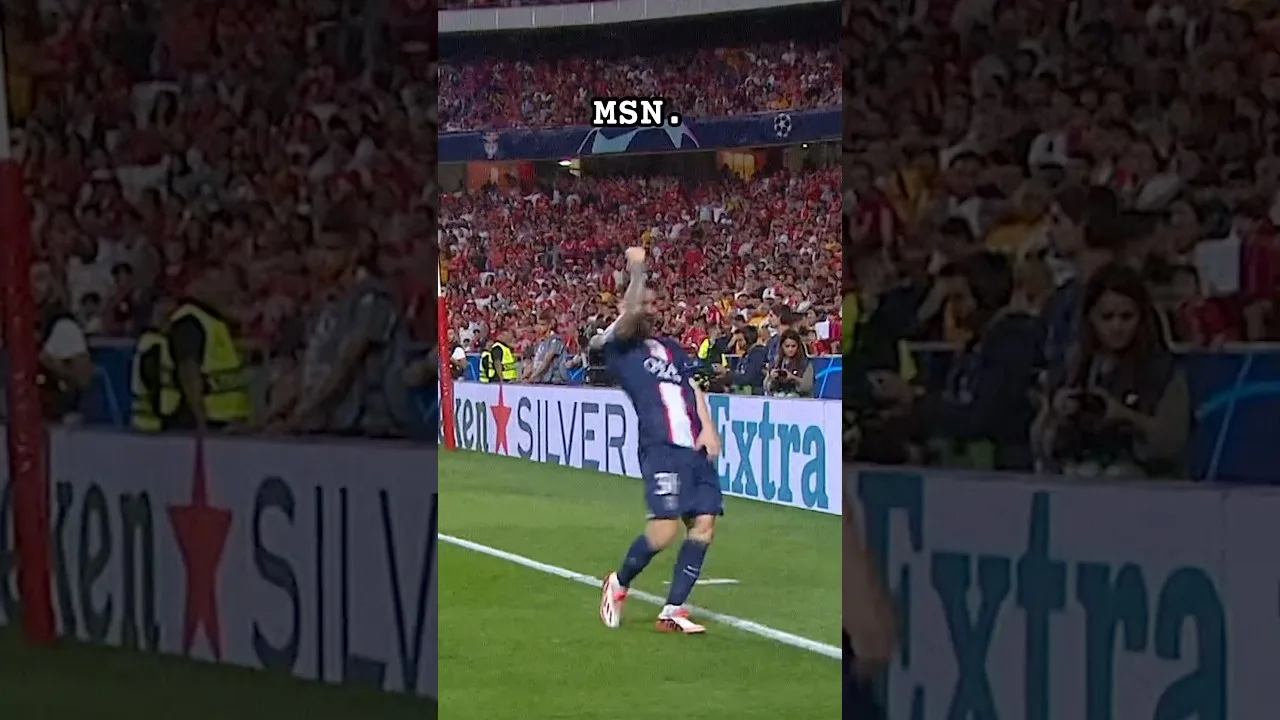Messi + Neymar + Mbappé = Goal