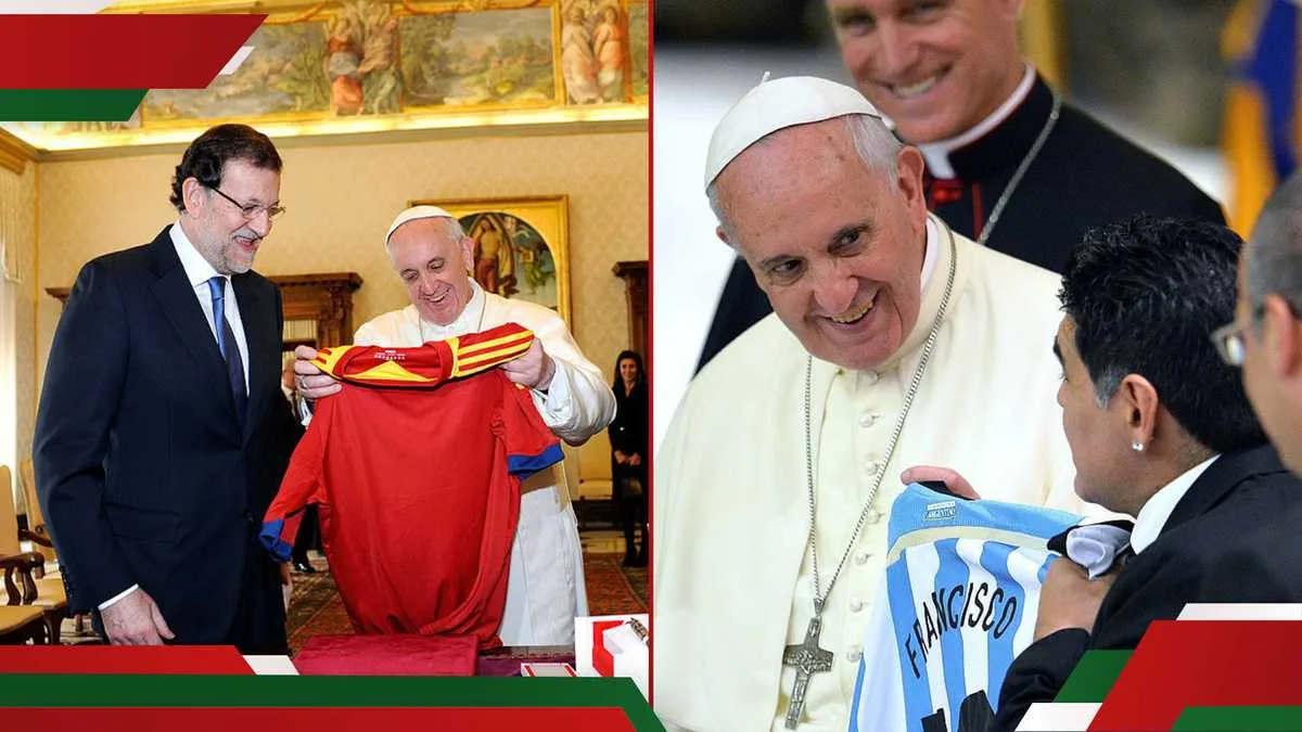 Les équipes de football du Pape François soutenues, notamment l’Argentine de Lionel Messi