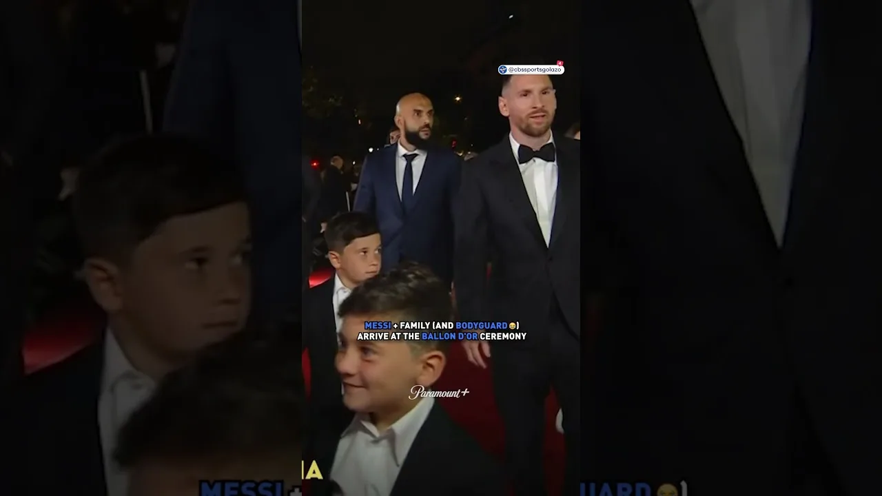 Lionel Messi’s bodyguard is EVERYWHERE 😅