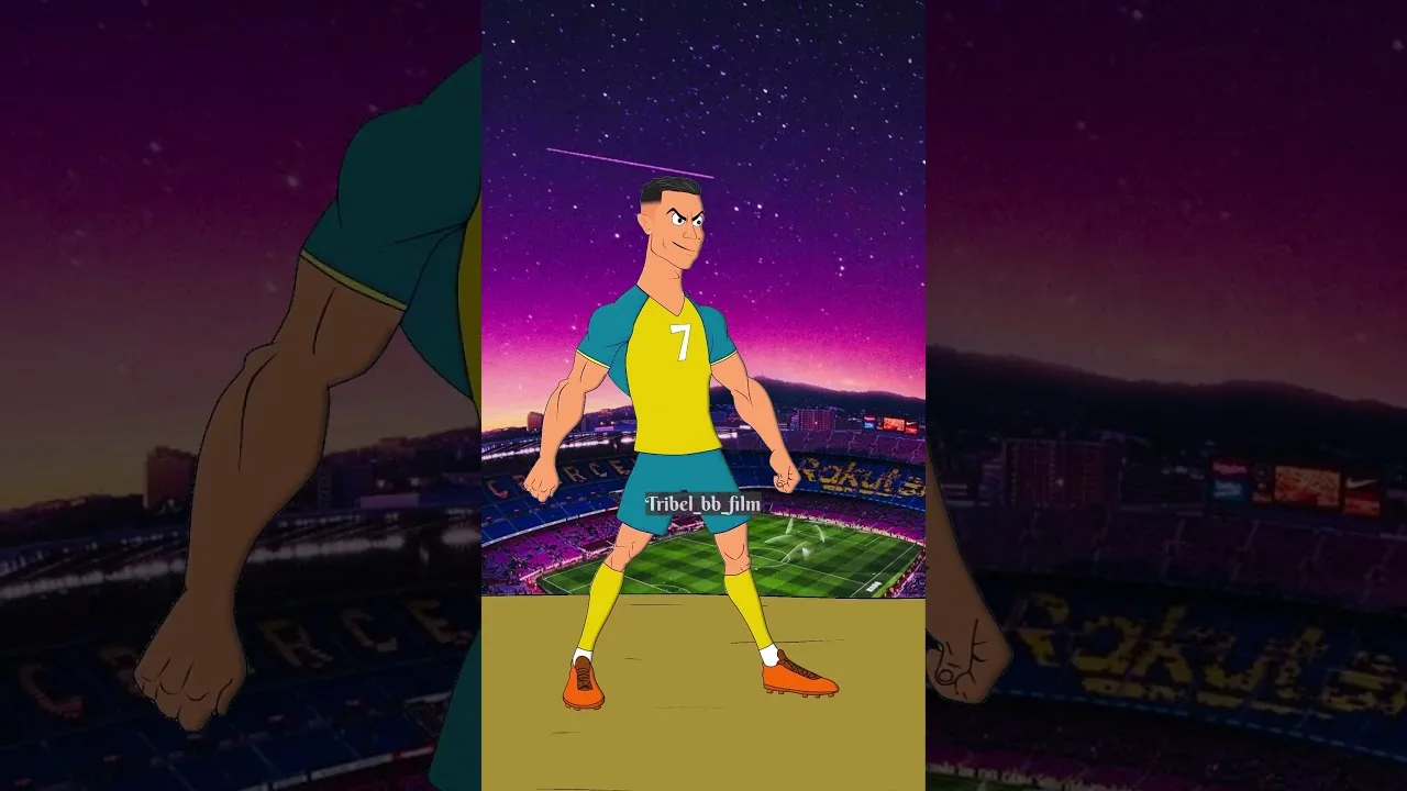 Ronaldo Messi VS Caveman #shorts #ronaldo #messi #shorts