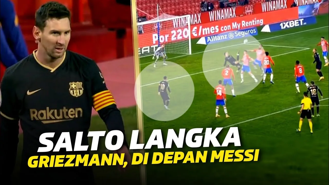 MESSI TERPESONAMomen Leo Messi Dibuat Terkejut Melihat
