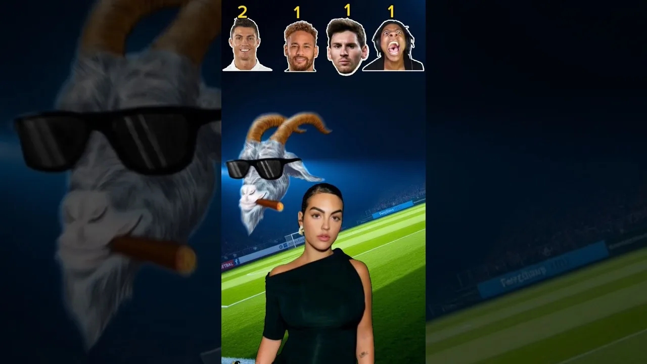 Cristiano Ronaldo🐐 vs Mr Beast 😱 vs Leo Messi🔥 vs Ishowspeed👑_ La bataille de la légende / # CR7 #football