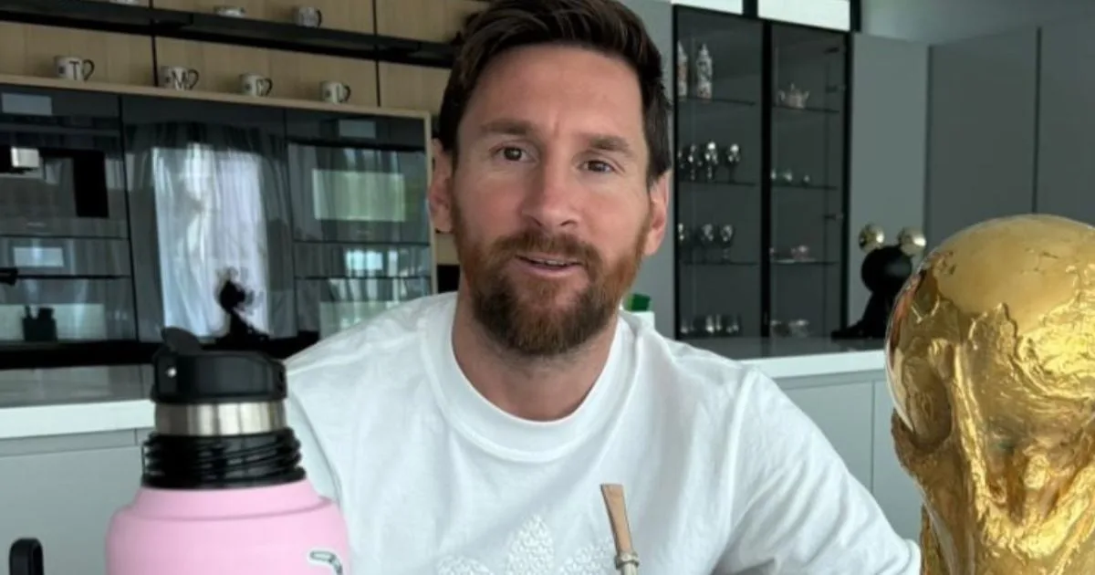 Photo de la famille émotionnelle de Lionel Messi avec un clin d’œil à Newell qui a fait illustrer les fans – la radio mitre
