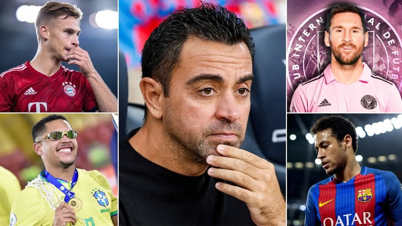Xavi speaks on Lionel Messi, Neymar, Joshua Kimmich, Vitor