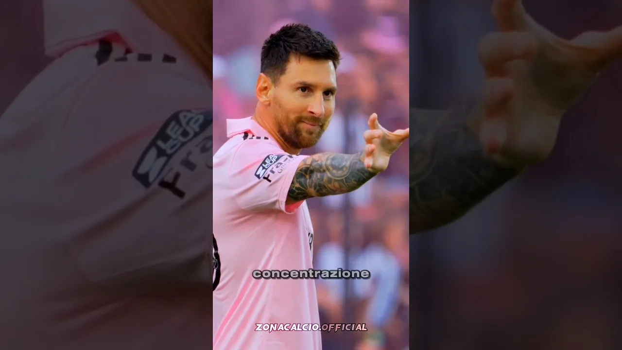 La folle routine di Lionel Messi😳🐐 #calcio #shorts