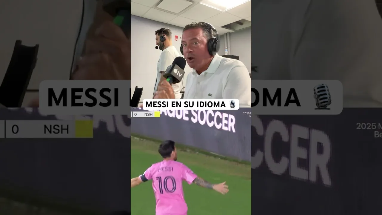 ¡Así se escuchó en español el primer gol de Leo Messi en el Partido 3 vs. Nashville!🎙️