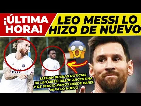 ¡VAMOS! BUENAS NOTICIAS de LEO MESSI  ANTONELLA SORPRENDE