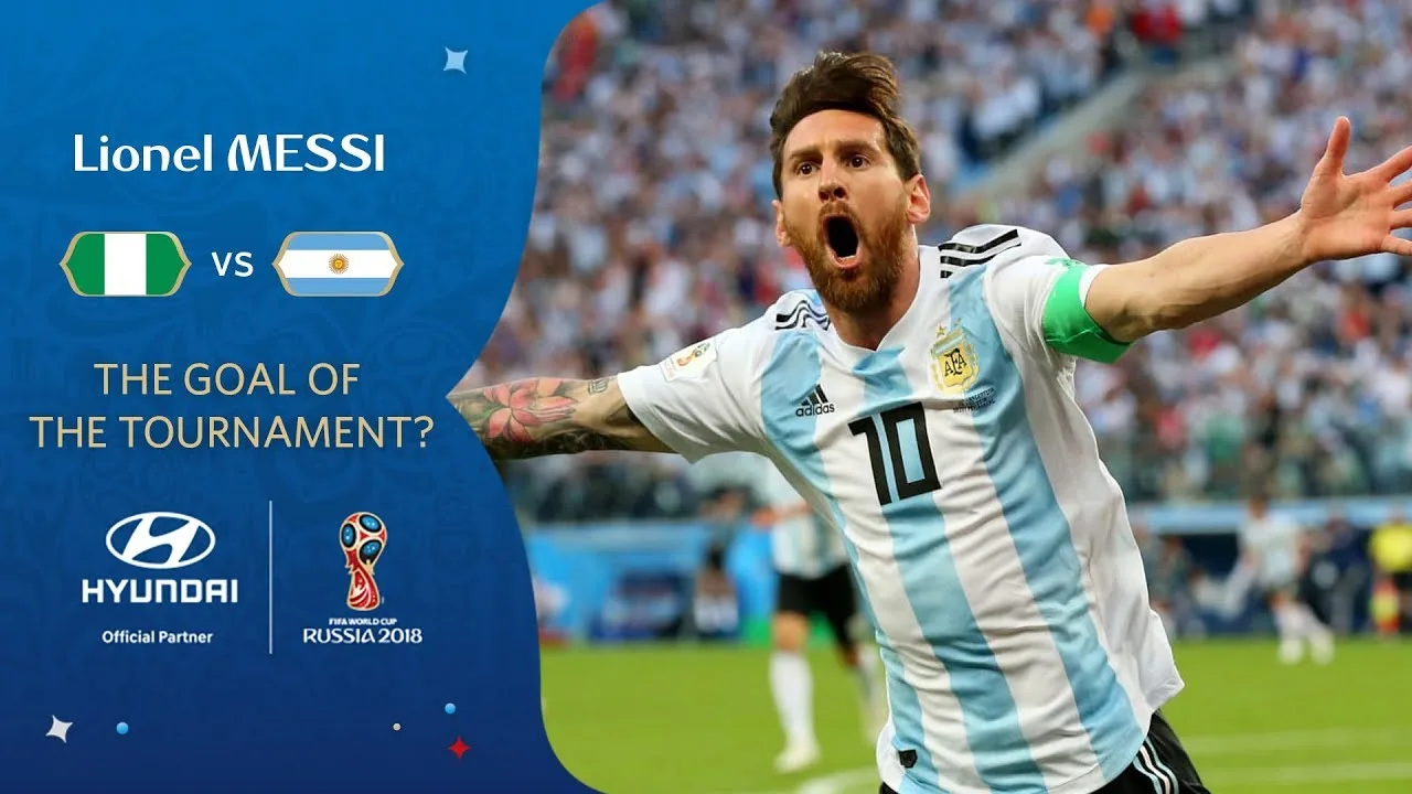 LIONEL MESSI – HYUNDAI GOAL OF THE TOURNAMENT – NOMINEE