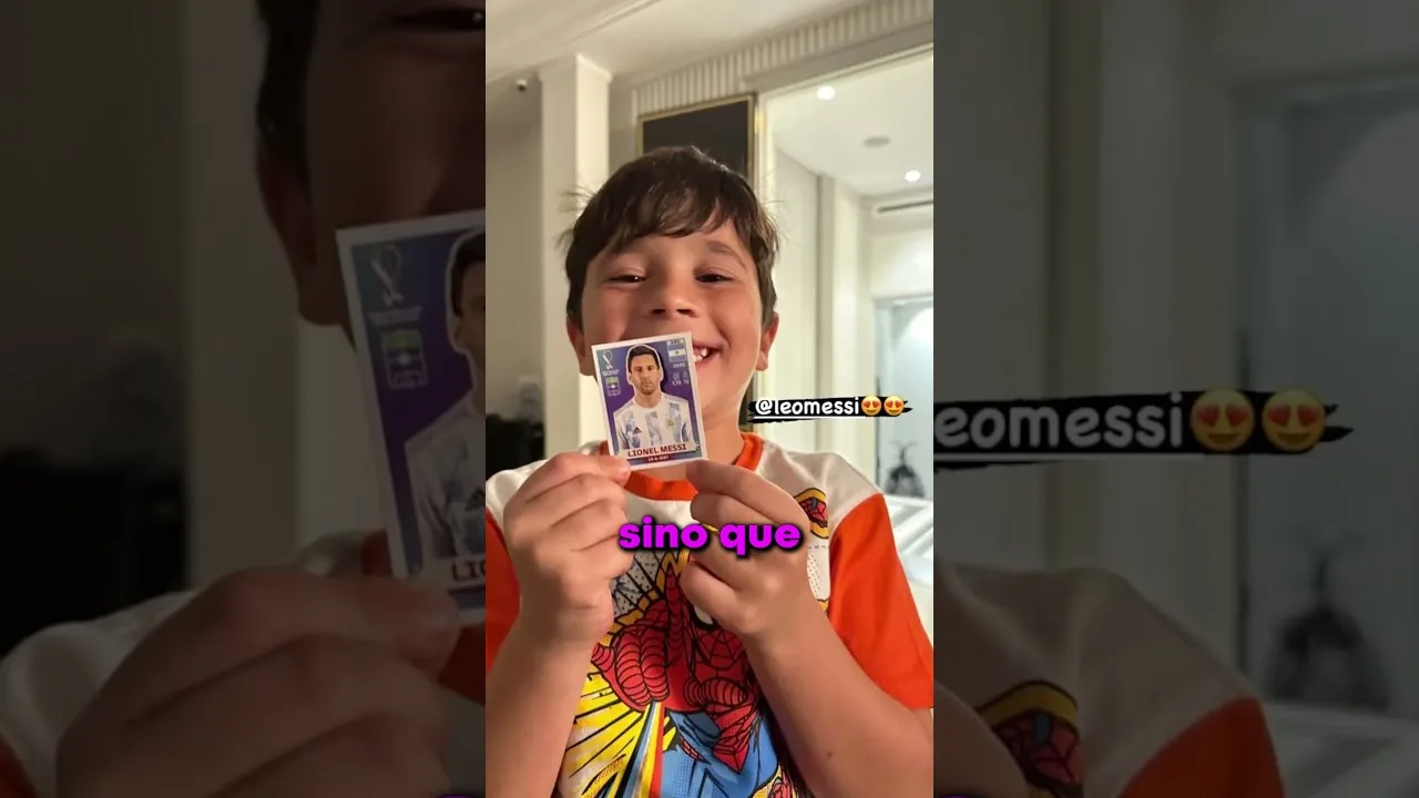 MESSI COMPLETÓ EL ÁLBUM DEL MUNDIAL!! 😯
